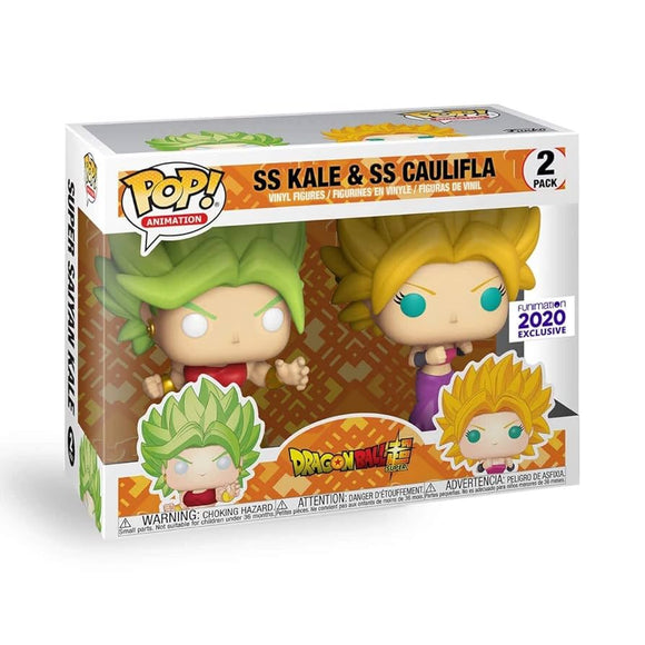 Dragon Ball Super - SS Kale & SS Caulifa (Funimation 2020 Exclusive) 2 Pack - POP!