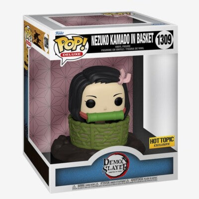 Demon Slayer - Nezuko Kamado In Basket (Hot Topic Exclusive) #1309 - POP!