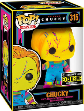 Bride of Chucky - Chucky (Entertainment) (Blacklight) #315 - POP!