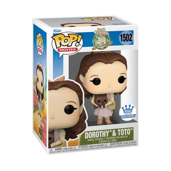 The Wizard Of Oz 85th Anniversary - Dorothy & Toto (Funko Exclusive) #1502 - POP!