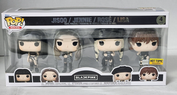 BLACKPINK - Jisso/Jennie/Rosé/Lisa (Hot Topic Exclusive) 4 Pack - POP!
