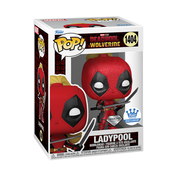 Dead Pool & Wolverine - Lady Pool (Diamond Collection) (Funko Exclusive) #1404 - POP!
