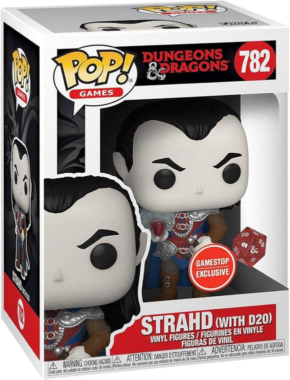 Dungeons & Dragons - Strahd (with D20) (Gamestop Exclusive) #782 - POP!