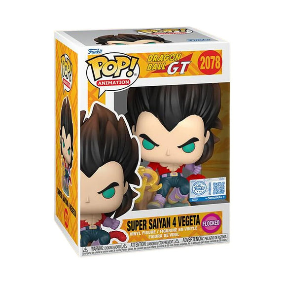 Dragon Ball GT - Super Saiyan 4 Vegeta (Flocked) (Chalice Collectibles Pre-Release) #2078 - POP!