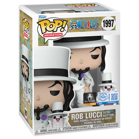 One Piece - Rob Lucci with Hattori (Toy Temple Pre-Release) #1997 - POP!