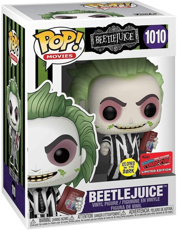 Beetlejuice - Beetlejuice (Glows In The Dark) (2020 Fall Convention LE) #1010 - POP!