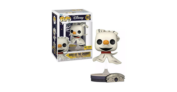 Disney Nightmare Before Christmas - Zero as the Chariot (Hot Topic Exclusive) #1403 - POP!