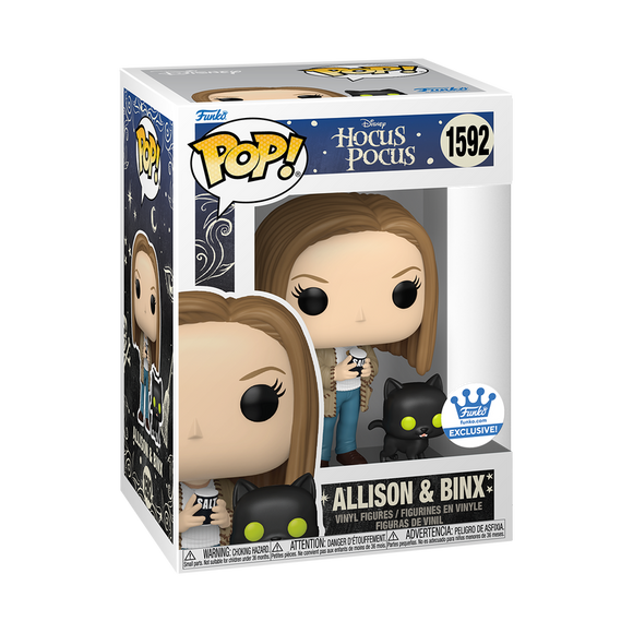 Hocus Pocus - Allison & Binx (Funko.Com Exclusive) #1592 - POP!