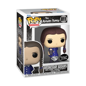The Addams Family - Wednesday Addams (Diamond Collection Exclusive) (Spirit Exclusive) #811 - POP!