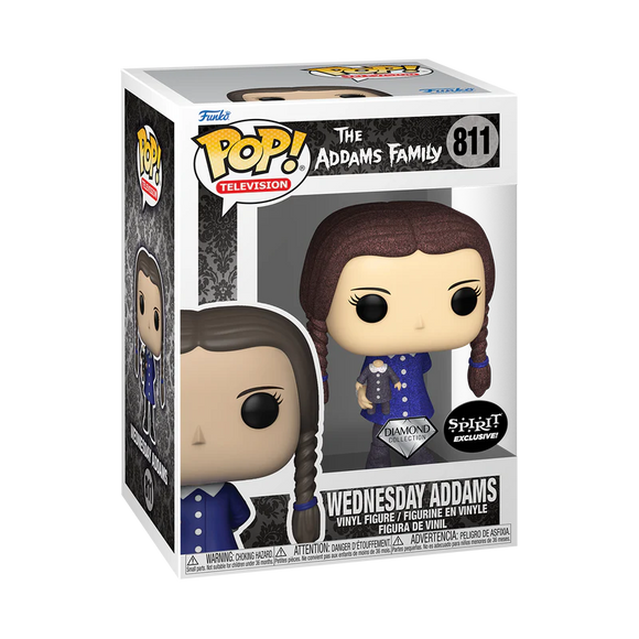 The Addams Family - Wednesday Addams (Diamond Collection Exclusive) (Spirit Exclusive) #811 - POP!