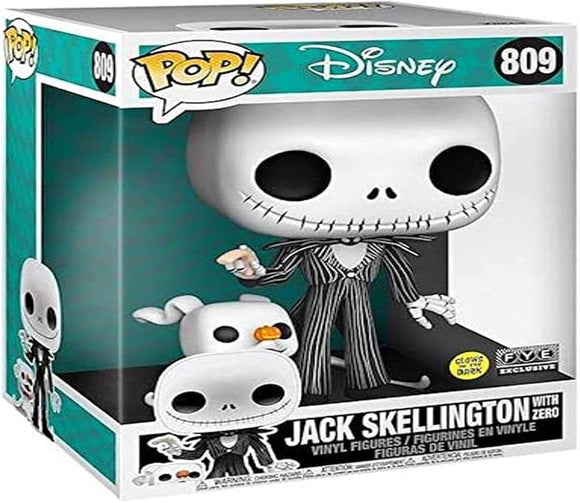 Disney The Nightmare Before Christmas - Jack Skellinton (GitD) (F.Y.E Exclusive) #809 - POP!