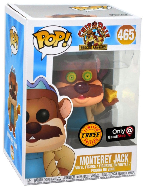 Chip N' Dale: Rescue Rangers - Monterey Jack (GameStop Exclusive Chase LE) #465 - POP!