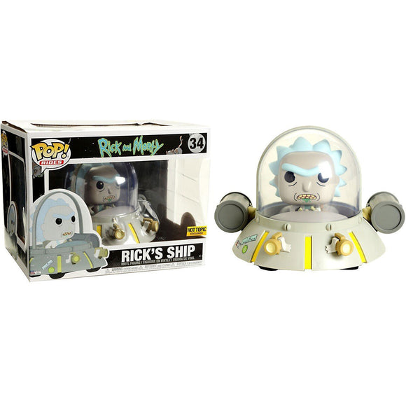 Rick and Morty - Rick's Ship (Hot Topic Exclusive) #34 - POP!