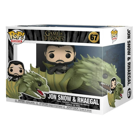 Game of Thrones - Jon Snow & Rhaegal #67 - POP!