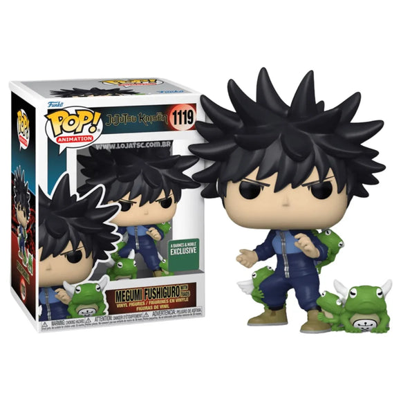 Jujutsu Kaisen - Megumi Fushiguro With Toads (Barnes & Noble Exclusive) #1119 - POP!