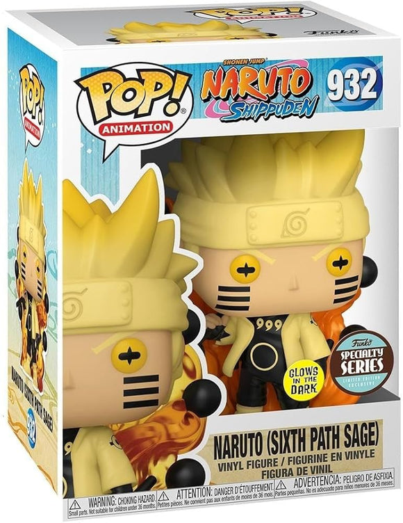 Naruto Shippuden - Naruto (Sixth Path Sage) (Specialty Series GITD) #932 - POP!