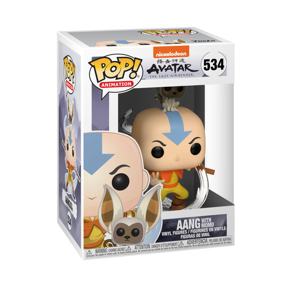 Avatar The Last Airbender - Aang with Momo #534 - POP!