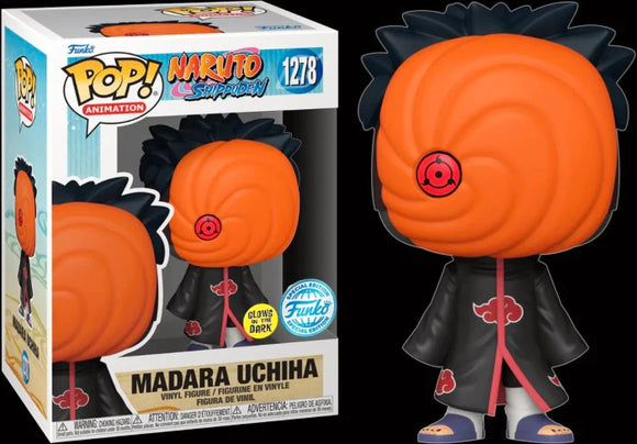Naruto Shippuden - Madara Uchiha (Funko Special Edition) (Glow in the Dark) #1278 - POP!