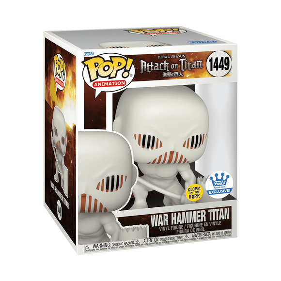 Attack On Titan - War Hammer Titan (Glows In The Dark Funko Exclusive) #1449 - POP!