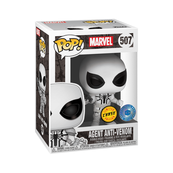 Marvel - Agent Anti-Venom (Pop in a Box Exclusive) (Chase LE) #507 - POP!