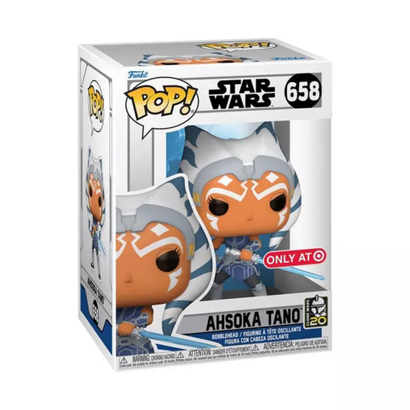 Star Wars Clone Wars 20th Anniversary - Ahsoka (Target Exclusive) #658 - POP!