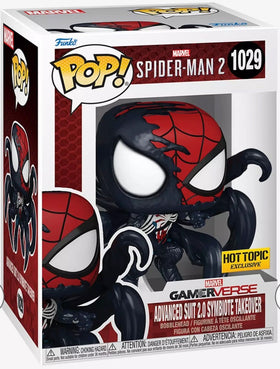 Marvel Spider-Man 2 - Advanced Suit 2.0 Symbiote Takeover (Hot Topic Exclusive) #1029 - POP!