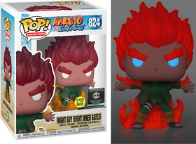 Naruto Shippuden -Might Guy (Eight Inner Gates) (Chalice Collectibles Exclusive GITD) #824 - POP!