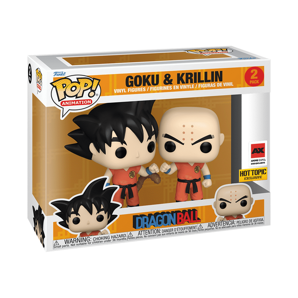 Dragon Ball - Goku & Krillin (Hot Topic Exclusive) 2 Pack - POP!