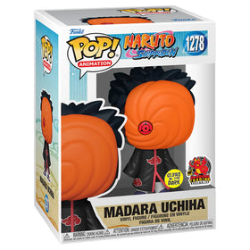 Naruto Shippuden - Madara Uchiha (Dragons Trading Exclusive) (Glow in the Dark) #1278 - POP!