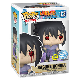 Naruto Shippuden - Sasuke Uchiha (Funko.com Exclusive GITD) #1436 - POP!