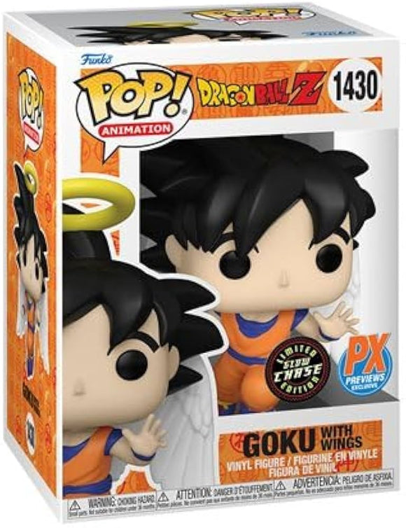 Dragon Ball Z - Goku with Wings (Glow Chase) (PX Previews Exclusive) #1430 - POP!