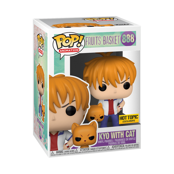 Fruits Basket - Kyo with Cat (Hot Topic Exclusive) #888 - POP!