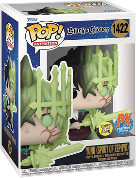 Black Clover - Yuno (Spirit of Zephyr) (PX Previews Exclusive GITD) #1422 - POP!