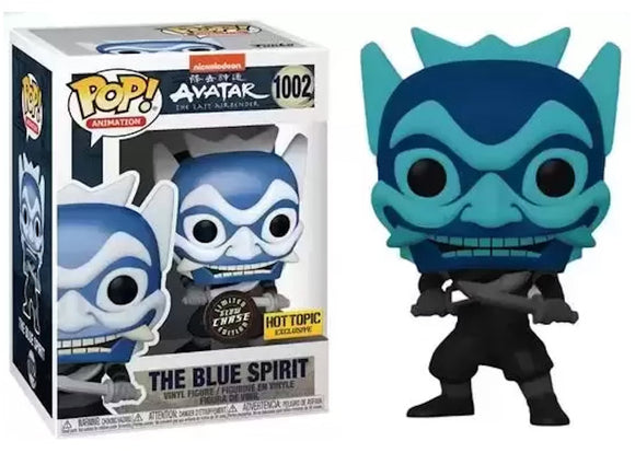 Avatar: The Last Airbender - The Blue Spirit (Hot Topic Exclusive Glow Chase LE) #1002 - POP!