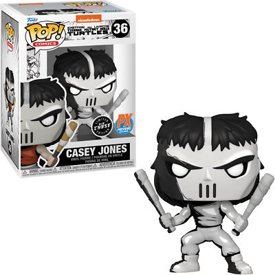 Teenage Mutant Ninja Turtles - Casey Jones (PX Previews Exclusive) (B+W Chase) #36 - POP!