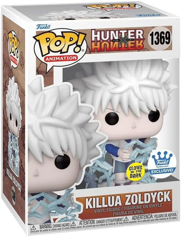 Hunter x Hunter - Killua Zoldyck (Glows In The Dark) (Funko Exclusive) #1369 - POP!
