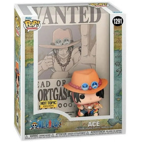 One Piece - Ace w/ Wanted Poster (Hot Topic Exclusive) #1291 - POP!