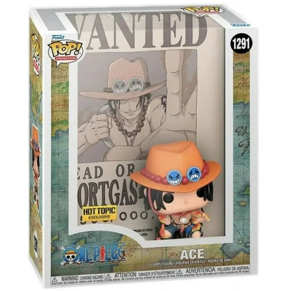 One Piece - Ace w/ Wanted Poster (Hot Topic Exclusive) #1291 - POP!