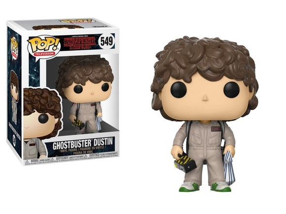 Stranger Things - Ghostbuster Dustin #549 - POP!