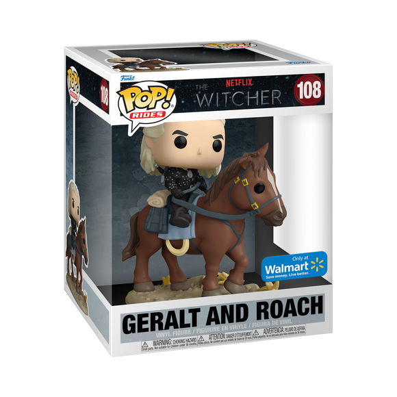 The Witcher - Geralt and Roach (Walmart Exclusive) #108 - POP!