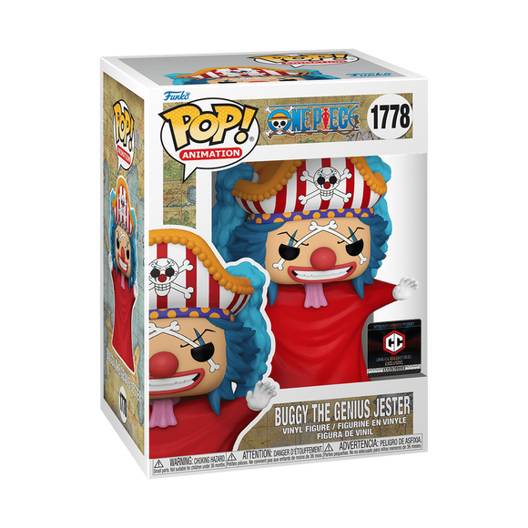 One Piece -Buggy The Genius Jester (Chalice Collectibles Exclusive) #1778 - POP!