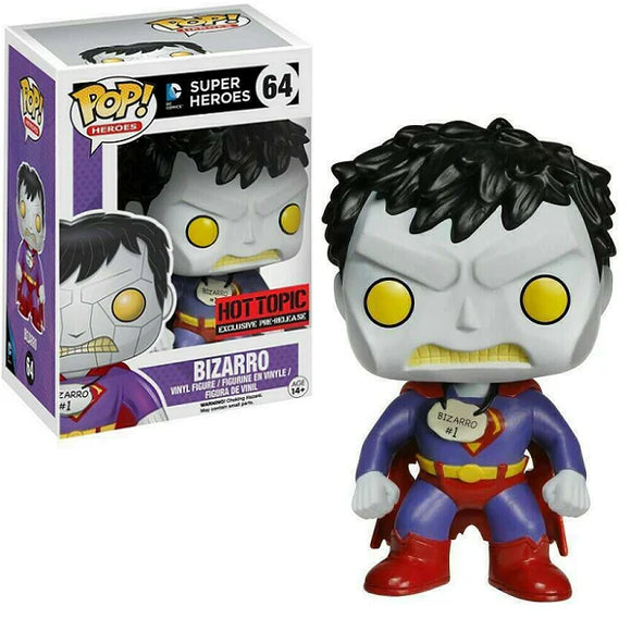 DC Super Heroes - Bizarro (Hot Topic Pre-Release Exclusive) #64 - POP!