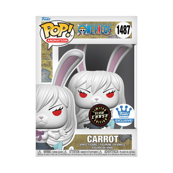 One Piece - Carrot (Funko.com Exclusive) (Limited Glow Chase) #1487 - POP!