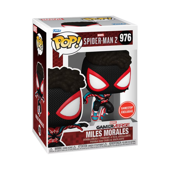 Marvel Spider-Man 2 - Miles Morales (Gamestop Exclusive) #976 - POP!