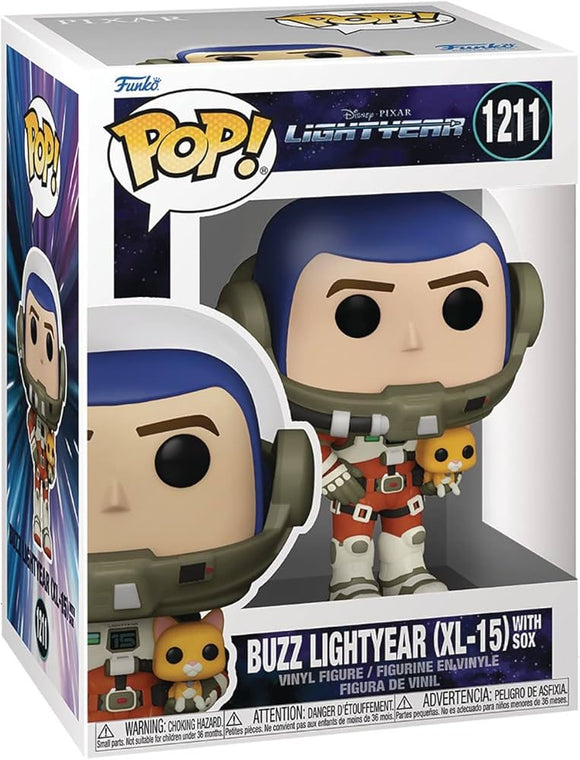 Lightyear - Buzz Lightyear (XL-15) With Sox #1211 - POP!