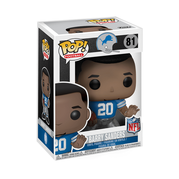 NFL - Barry Sanders #81 - POP!