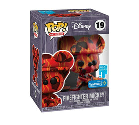 Disney - Firefighter Mickey (Walmart) (Art Series) #19 - POP!
