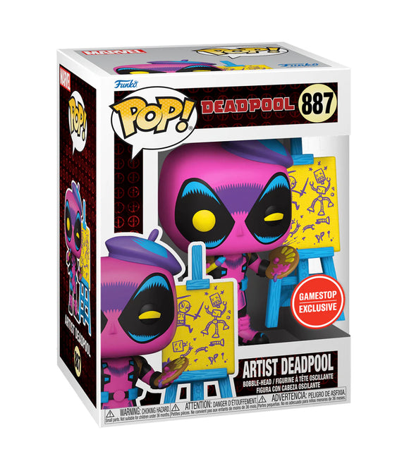 Deadpool - Artist Deadpool (Gamestop Exclusive) #887 - POP!