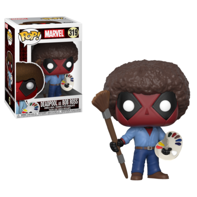 Marvel - Deadpool As Bob Ross #319 - POP!