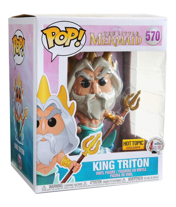 My Little Mermaid - King Triton (Hot Topic Exclusive) #570 - POP!